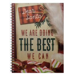 Caderno Espiral Caro Papai noel