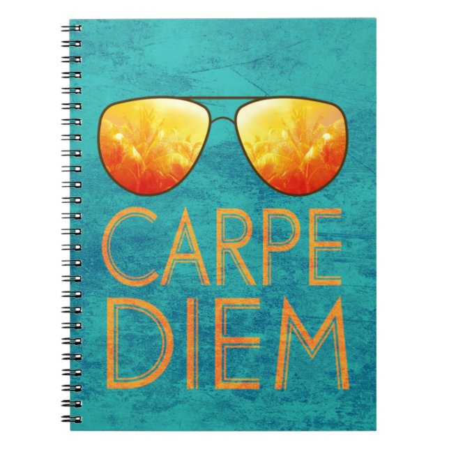 Caderno Espiral Carpe Diem (Frente)