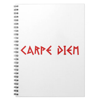 Caderno Espiral Carpe Diem