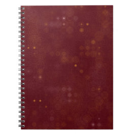 Caderno Espiral Carpete Vermelho