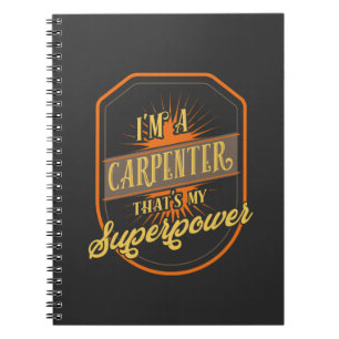 Caderno Espiral Carpinteiro