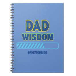 Caderno Espiral Carregamento de Sabedoria do pai