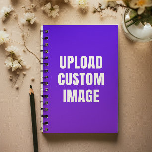 Caderno Espiral Carregar imagem personalizada - Adicione a sua par