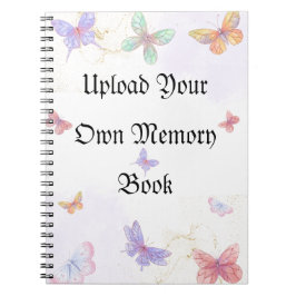 Caderno Espiral Carregue seu próprio notebook de memória