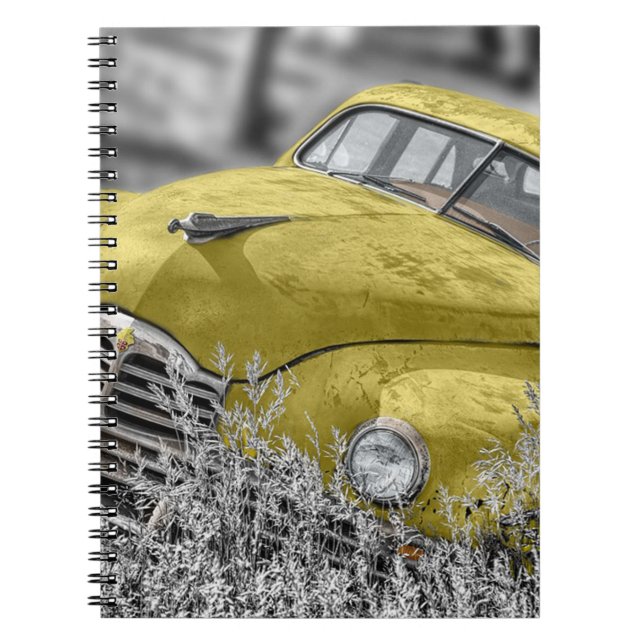 Caderno Espiral Carro antigo (Frente)