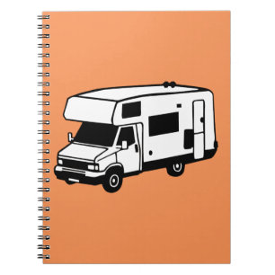 Caderno Espiral carro de acampamento