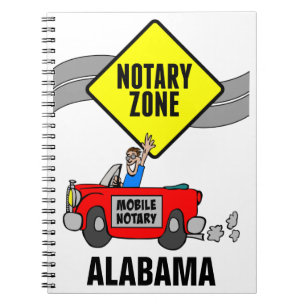 Caderno Espiral Carro Desportivo Vermelho da Zona Notícia Móvel 