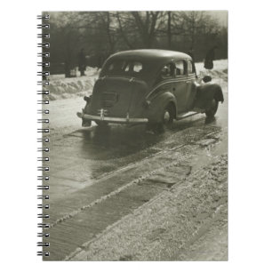 Caderno Espiral Carro na estrada