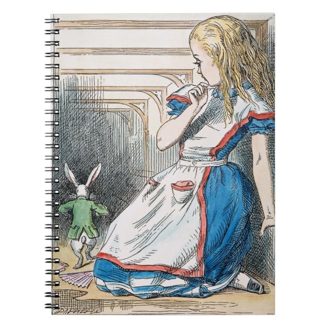 Caderno Espiral Carroll: Alice, 1865 (Frente)