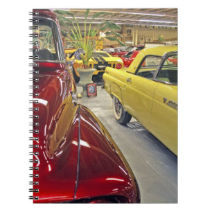 Caderno Espiral Carros antigos no Tallahassee Automobile Museum