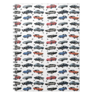 Caderno Espiral Carros vintage