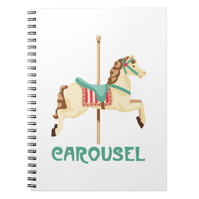 Caderno Espiral Carrossel (Frente)