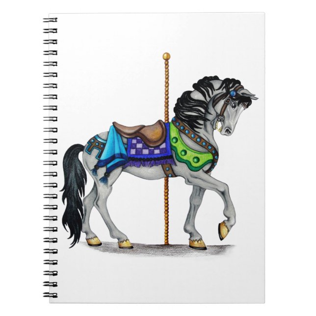 Caderno Espiral Carrossel Horse (Frente)