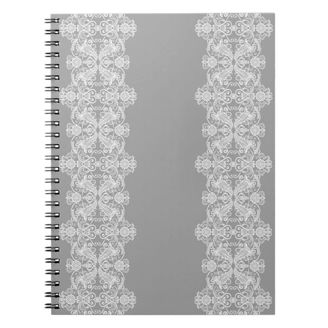 Caderno Espiral Cartão de casamento (Frente)