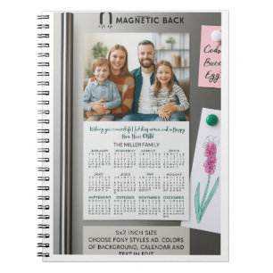 Caderno Espiral Cartão Magnético