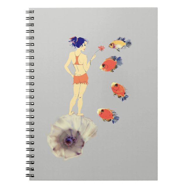 Caderno Espiral Cartão postal (Frente)