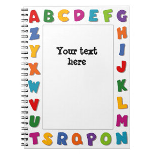 Caderno Espiral Cartas Frames