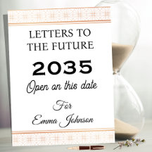 Cartas para o Futuro, Presente Personalizado