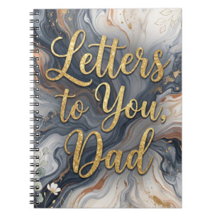 Caderno Espiral Cartas para Você, Papai: Diário de Luto