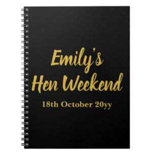 Caderno Espiral Cartas Personalizadas para a Viagem de Fim de Sema