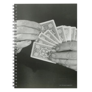 Caderno Espiral Cartões de jogo