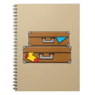Caderno Espiral Cartografia Bagagem