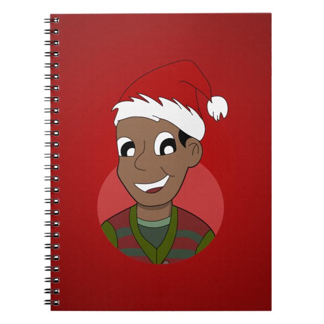 Caderno Espiral Cartografia de cara de Natal (Frente)