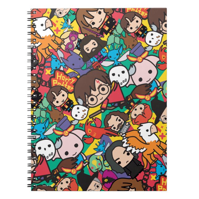 Caderno Espiral Cartoon Harry Potter Character Tosn (Frente)