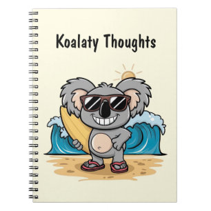 Caderno Espiral Cartoon Koala