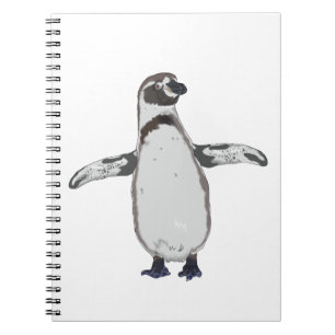 Caderno Espiral Cartoon Penguin