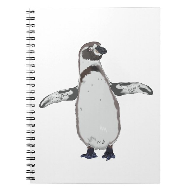 Caderno Espiral Cartoon Penguin (Frente)
