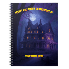 Caderno Espiral Casa assombrada no Morro