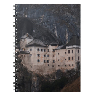 CADERNO ESPIRAL CASA CONCRETA DE BEIGE E PRETO