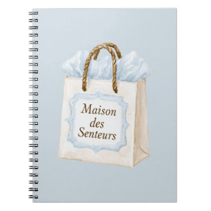 Caderno Espiral Casa de Aromas