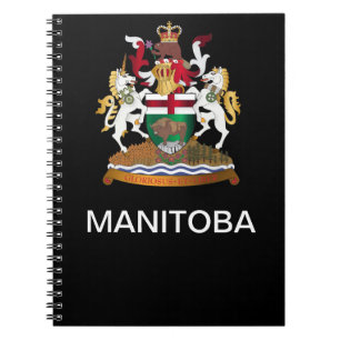 Caderno Espiral Casaco de armas de Manitoba