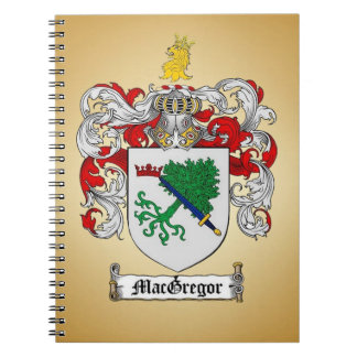 Caderno Espiral Casaco de Armas MacGregor