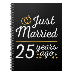 Caderno Espiral Casados há 25 Anos II