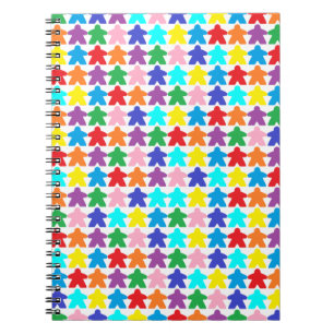 Caderno Espiral Casais Coloridos