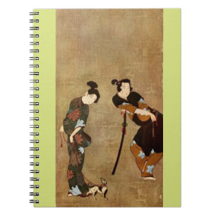 Caderno Espiral Casal Asiático