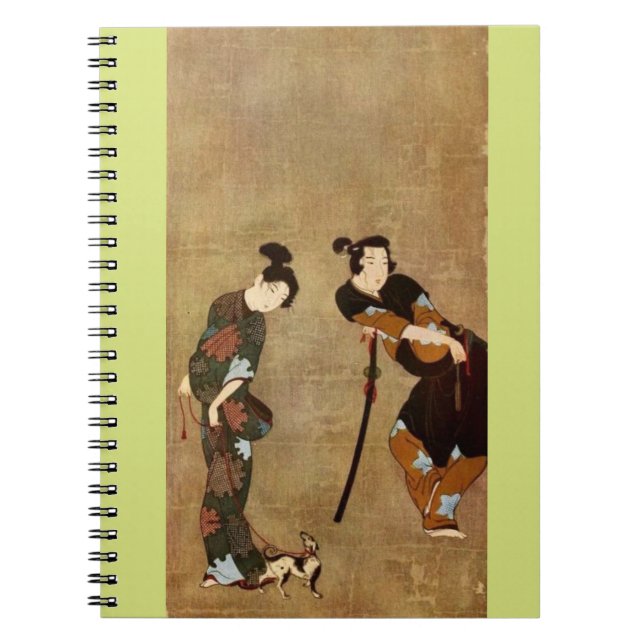 Caderno Espiral Casal Asiático (Frente)