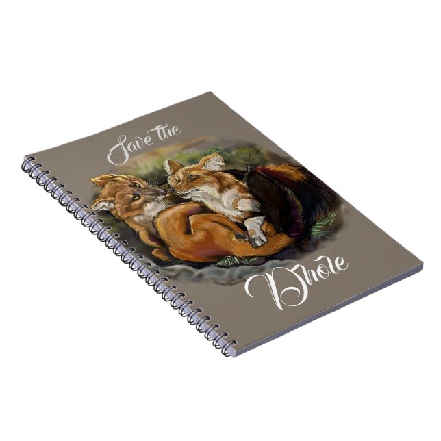 Caderno Espiral Casal de fecho do orifício (Lado Direito)