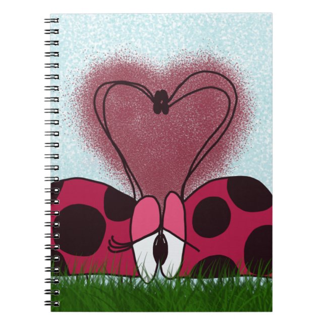 Caderno Espiral Casal Ladybug (Frente)