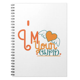 Caderno Espiral Casal Presente Eu Sou Seu Cupido