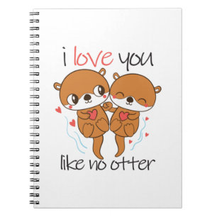 Caderno Espiral Casal Presente Eu Te Amo Como Nenhuma Outra