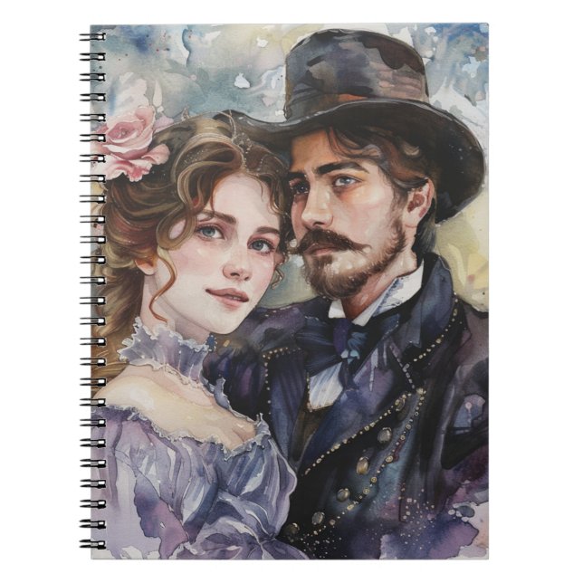 Caderno Espiral Casal Vitoriano (Frente)