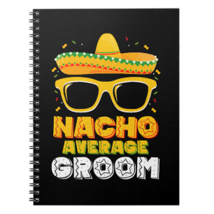Caderno Espiral Casamento do Noivo Nacho Médio Cinco de Maio