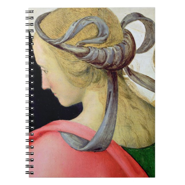 Caderno Espiral Casamento do Virgin, detalhe que mostra um do (Frente)