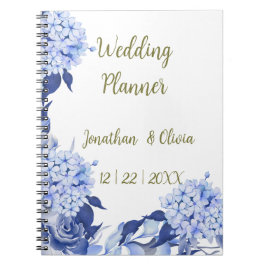 Caderno Espiral Casamento Floral Chá roxo, Primavera doce
