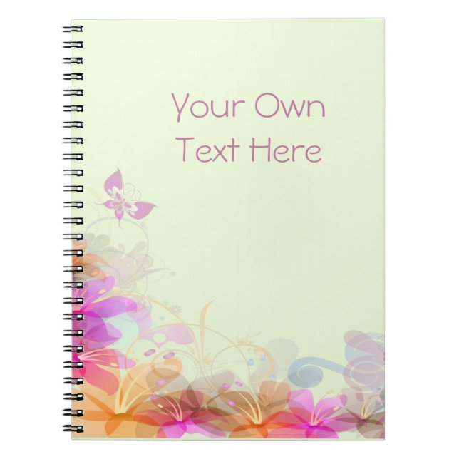 Caderno Espiral Casamento Pastel Lily (Frente)