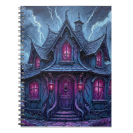 Caderno Espiral CasaMísticaEscura